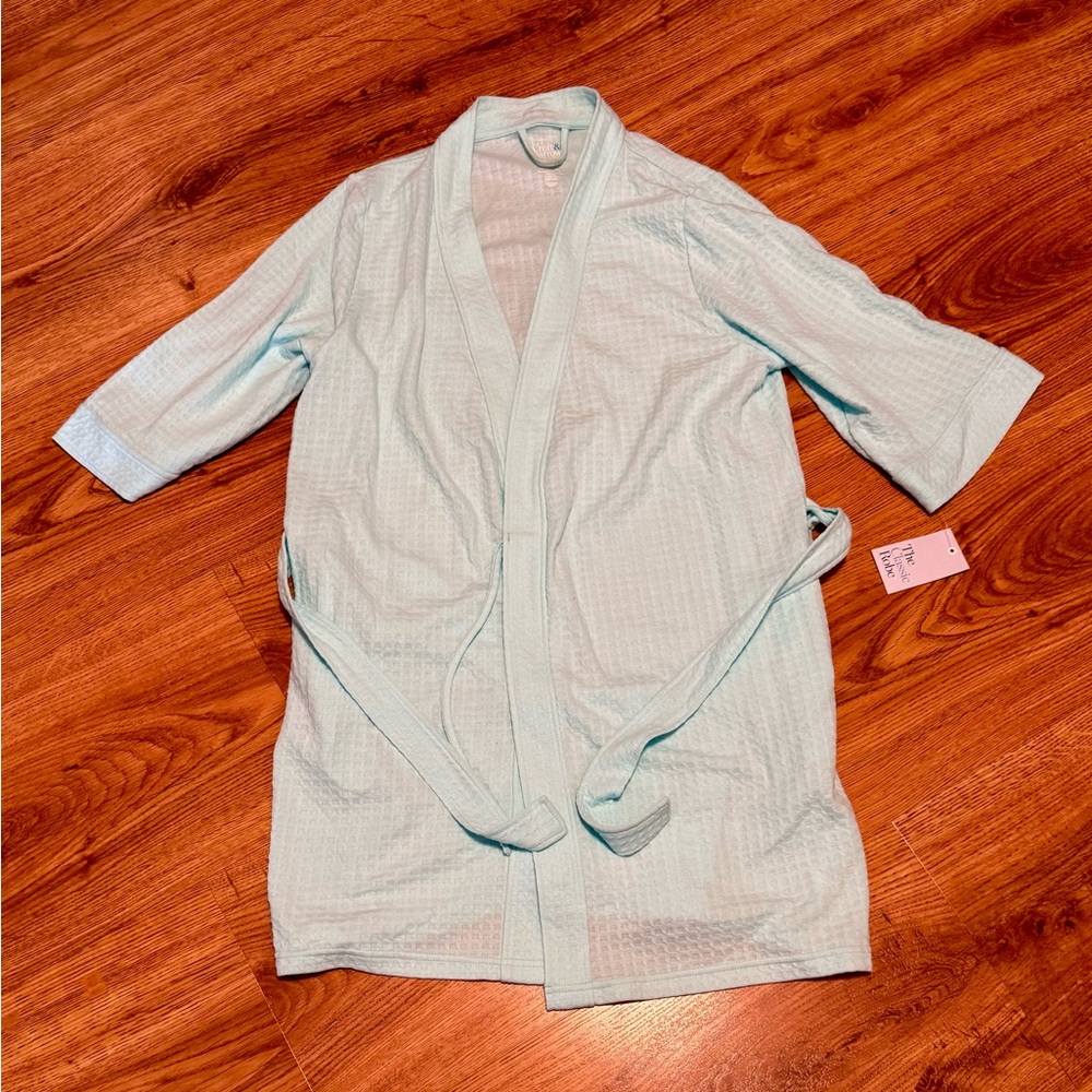 New W/tags $46 Croft & Barrow Lightweight Robe Sz Medium